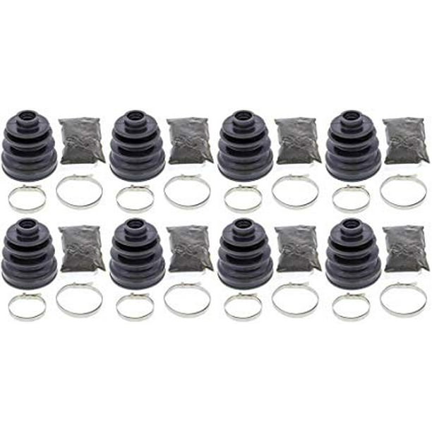 Complete Rear Inner /& Outer CV Boot Repair Kit for Arctic Cat Wildcat 1000 2014